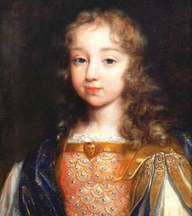 Louis XIV im Alter von 8 Jahren